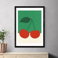 East End Prints Cherries By Rosi Feist -Home Decoration 30932851
