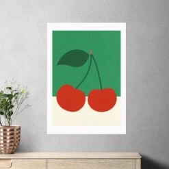 East End Prints Cherries By Rosi Feist