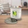 Heart And Home Ellipse Lime Splash Multi Wick Candle -Home Decoration 30933014