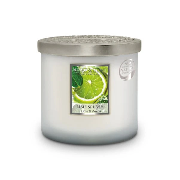 Heart And Home Ellipse Lime Splash Multi Wick Candle 4 Heart And Home Ellipse Lime Splash Multi Wick Candle - Image 2