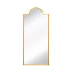 Zenestra Modern Crown Arched Indoor Outdoor Full Length Wall Mirror -Home Decoration 30934987 alt02