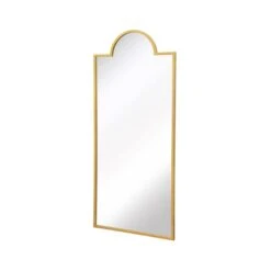 Zenestra Modern Crown Arched Indoor Outdoor Full Length Wall Mirror -Home Decoration 30934987 alt03