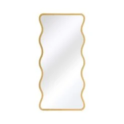 Fluctus Wavy Rectangle Indoor Outdoor Full Length Wall Mirror 14 Fluctus Wavy Rectangle Indoor Outdoor Full Length Wall Mirror -Home Decoration 30935062 alt02