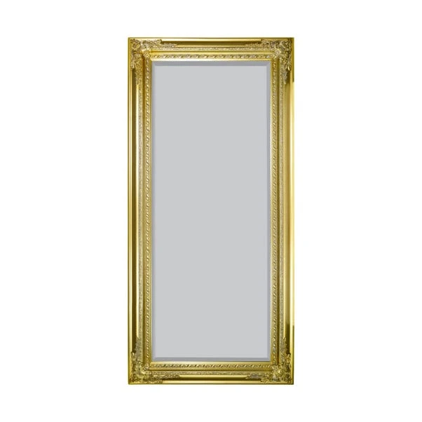 Caspian Vintage Elegant Rectangle Full Length Wall Mirror 4 Caspian Vintage Elegant Rectangle Full Length Wall Mirror - Image 2