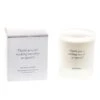 Amore White Blossom Thank You Candle -Home Decoration 30937106