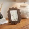 Scalloped Mango Wood Photo Frame 1 Scalloped Mango Wood Photo Frame -Home Decoration 30945016