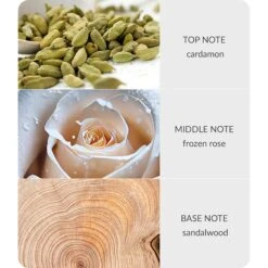 Heart And Home Bamboo Large Frozen Woodland Walk Jar Candle -Home Decoration 30945379 alt02