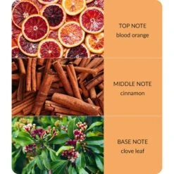 Heart And Home Bamboo Orange Zest & Clove Oil Centrepiece Candle 8 Heart And Home Bamboo Orange Zest & Clove Oil Centrepiece Candle -Home Decoration 30945385 alt02