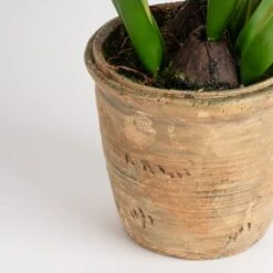 Artificial Tulip Spray In Cement Plant Pot -Home Decoration 30958133 alt03