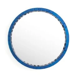 Mirrored Edge Round Wall Mirror -Home Decoration 30958318 alt02