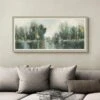 Verdant Treeline Framed Print -Home Decoration 30958852