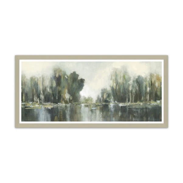Verdant Treeline Framed Print 4 Verdant Treeline Framed Print - Image 2