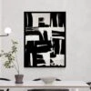 Wabi Sabi Black & White Framed Print -Home Decoration 30958883