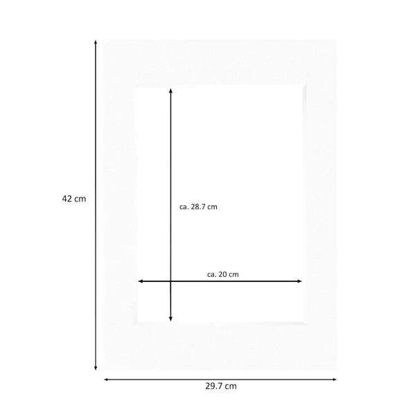 Nielsen Conservation White Picture Mount 4 Nielsen Conservation White Picture Mount - Image 2