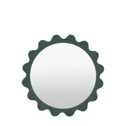 Circe Flower Round Wall Mirror