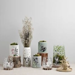 Set Of 2 Disney Bambi Glass Candle Holders -Home Decoration 30963294 alt09