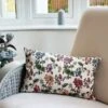 Daro Tapestry Natural Floral Rectangular Cushion -Home Decoration 30964340