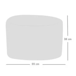 Rucomfy Barley Bean Bag Pouffe -Home Decoration 30966165 alt01