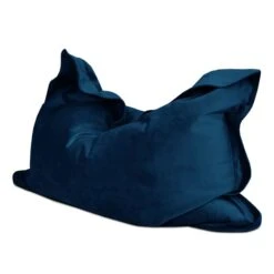 Rucomfy Junior Squarbie Velvet Bean Bag -Home Decoration 30966167 alt02