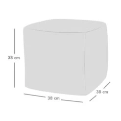 Rucomfy Jumbo Cord Cube Beanbag -Home Decoration 30966219 alt01