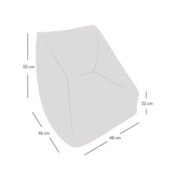 Rucomfy Kids Dig It Bean Bag Snuggle Chair -Home Decoration 30966311 alt02