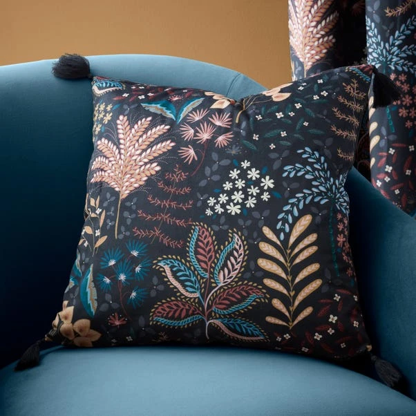 Catherine Lansfield Exotic Leaves Square Cushion 3 Catherine Lansfield Exotic Leaves Square Cushion