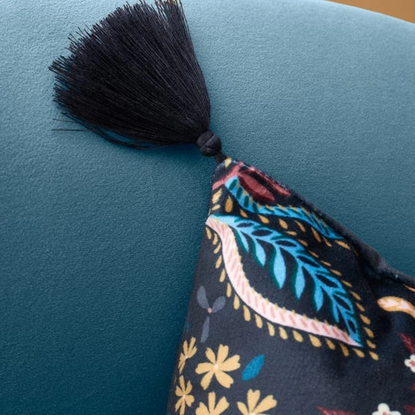 Catherine Lansfield Exotic Leaves Square Cushion 4 Catherine Lansfield Exotic Leaves Square Cushion - Image 2