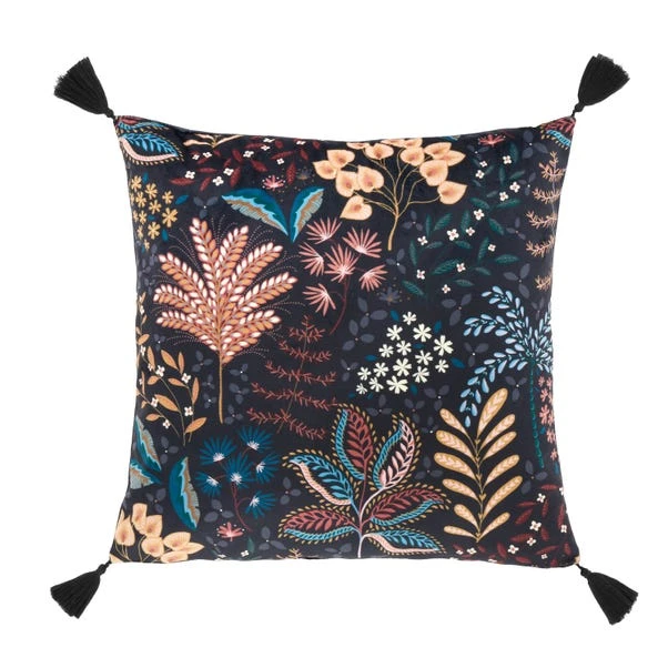 Catherine Lansfield Exotic Leaves Square Cushion 5 Catherine Lansfield Exotic Leaves Square Cushion - Image 3