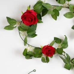 Artificial Rose & Bud Garland -Home Decoration 30975083 alt01