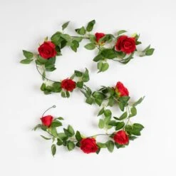 Artificial Rose & Bud Garland -Home Decoration 30975083 alt02