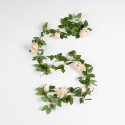 Artificial Rose & Bud Garland -Home Decoration 30975087 alt02