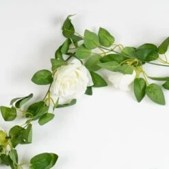 Artificial Rose & Bud Garland -Home Decoration 30975111 alt01