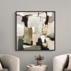 Space 'n Time Framed Canvas