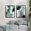 Set Of 2 Aegean Waters Framed Prints -Home Decoration 30976663