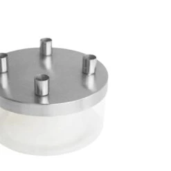 Metal Candlestick Holder With Glass Bowl -Home Decoration 30976770 alt01