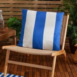 Furn Deck Stripe Outdoor Square Cushion Cover -Home Decoration 30978897