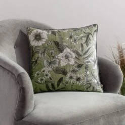Wylder Harlington Botany Square Cushion Cover -Home Decoration 30978923