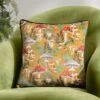 Wylder Wild Garden Mushroom Square Cushion 2 Wylder Wild Garden Mushroom Square Cushion -Home Decoration 30979100