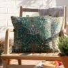 Morris & Co. Multi Acorn Outdoor Square Cushion -Home Decoration 30982548