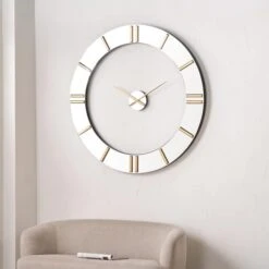 2 Piece Open Wall Clock -Home Decoration 30983066