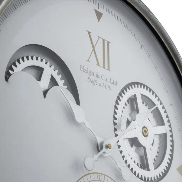 Metal Cog Wall Clock 4 Metal Cog Wall Clock - Image 2