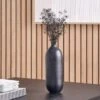 Black Metal Bullet Vase -Home Decoration 30983131