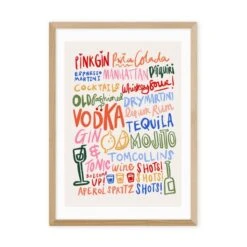 East End Prints Cocktails Print -Home Decoration 30983732 alt01