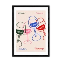 East End Prints Cheers Glasses Print -Home Decoration 30983780 alt01