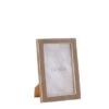 Hestia Grey Thin Stained Bone Effect Photo Frame -Home Decoration 30983999