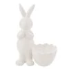 Eggs-traordinary Gift Co. White Porcelain Standing Bunny Ornament -Home Decoration 30984574