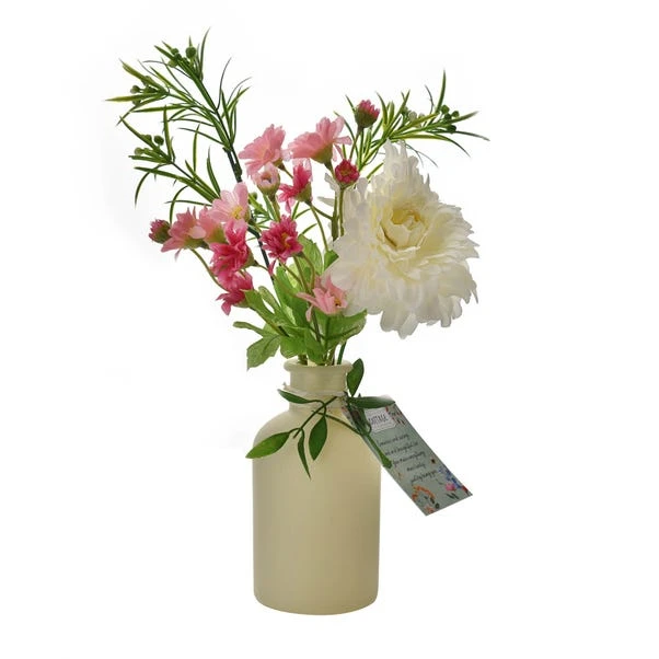 The Cottage Garden Artificial Chrysanthemum In Ceramic Vase 3 The Cottage Garden Artificial Chrysanthemum In Ceramic Vase