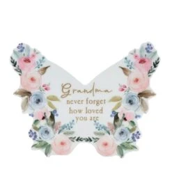The Cottage Garden Grandma Butterfly Plaque