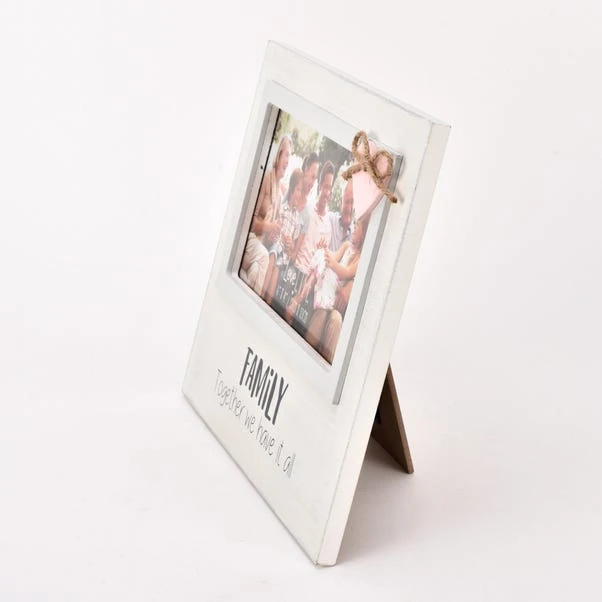 Family White Photo Frame 4 Family White Photo Frame - Image 2