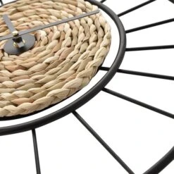 Hometime Rope Starburst Wall Clock -Home Decoration 30986668 alt02